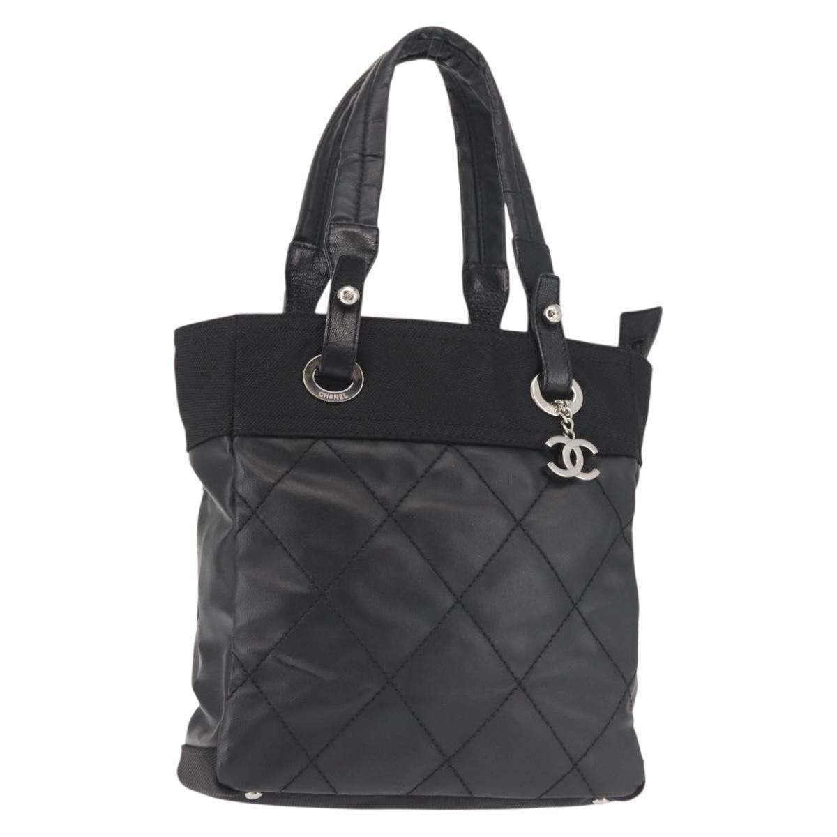 Chanel Chanel Biarritz Tote Quilted Coated Canvas Size ONE SIZE - 17 Thumbnail