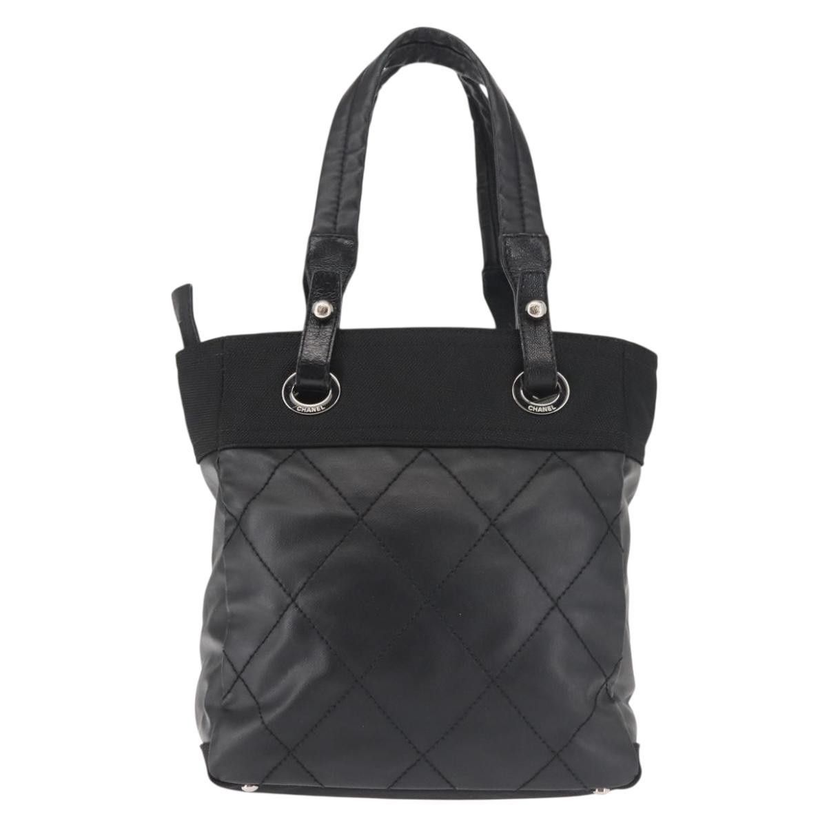 Chanel Chanel Biarritz Tote Quilted Coated Canvas Size ONE SIZE - 2 Thumbnail