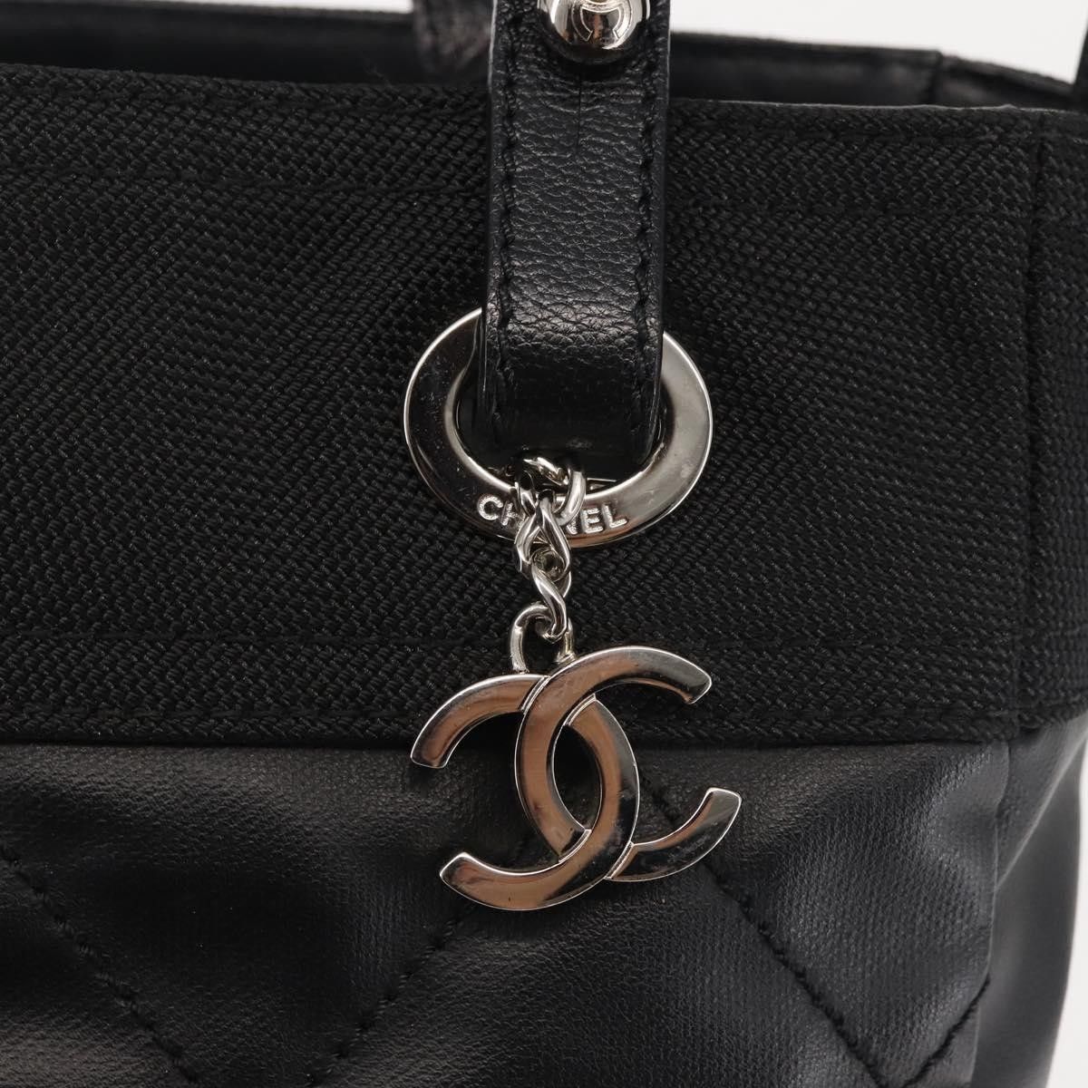 Chanel Chanel Biarritz Tote Quilted Coated Canvas Size ONE SIZE - 13 Thumbnail