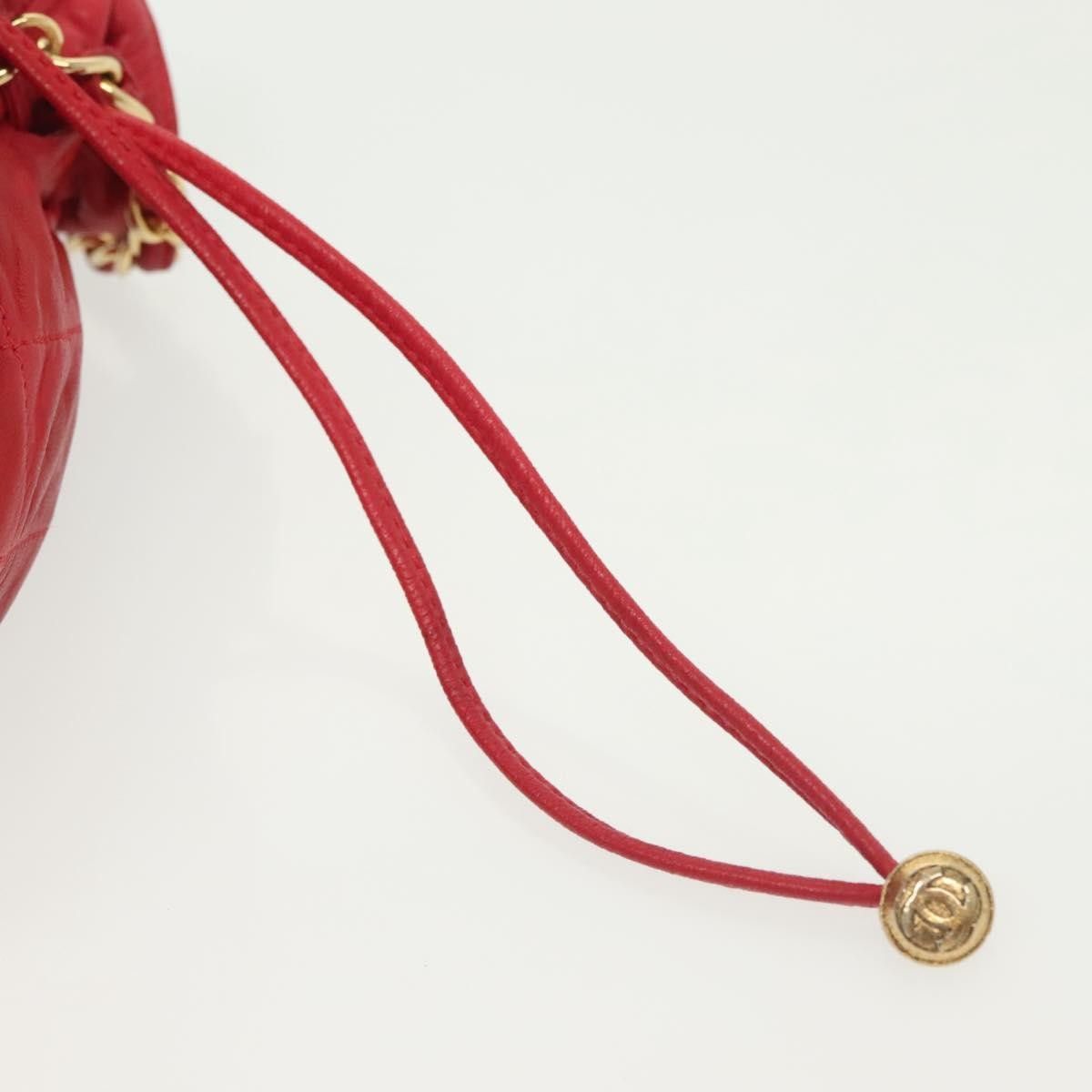 Chanel Chanel Drawstring Bucket Bag Lambskin Size ONE SIZE - 17 Thumbnail