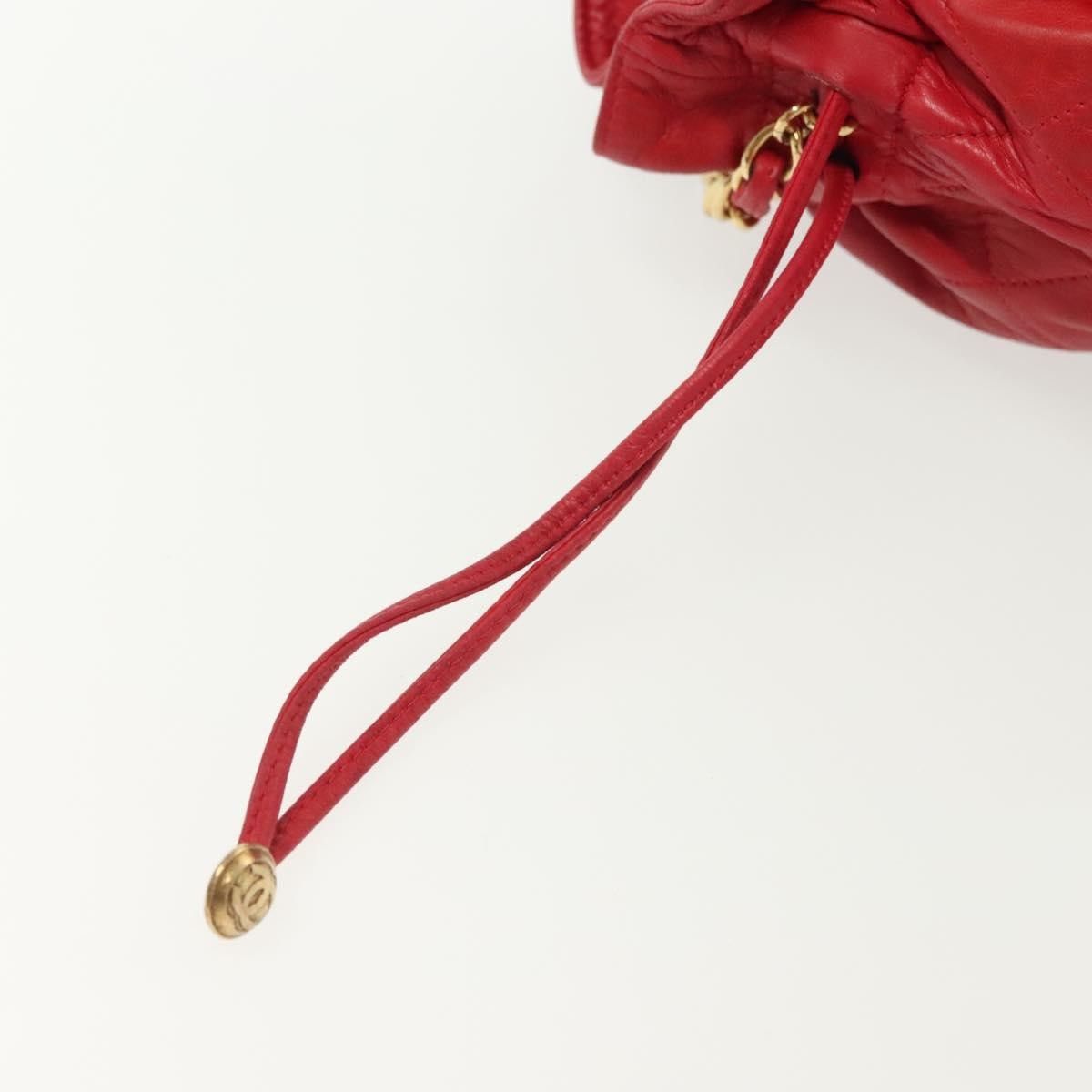 Chanel Chanel Drawstring Bucket Bag Lambskin Size ONE SIZE - 19 Thumbnail