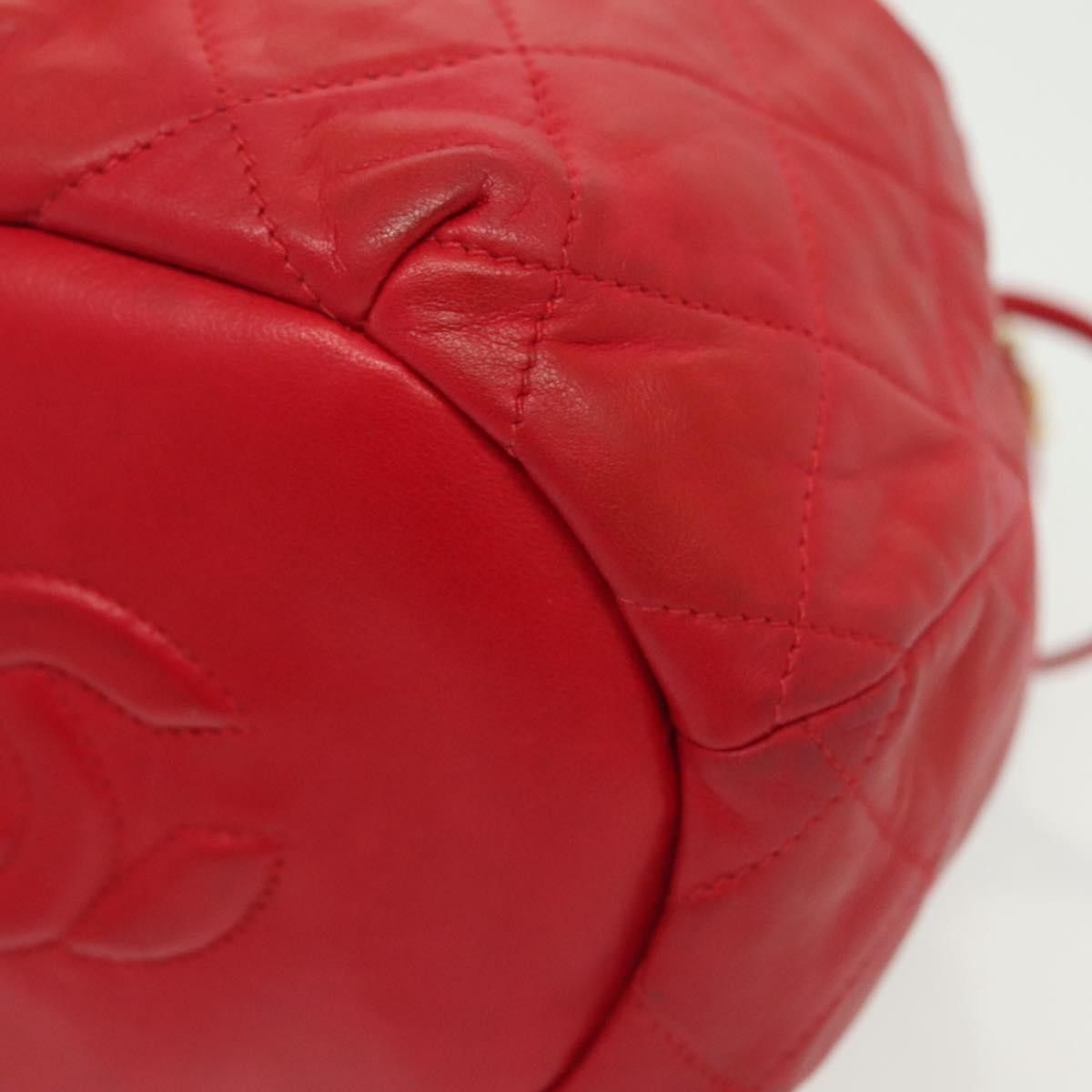 Chanel Chanel Drawstring Bucket Bag Lambskin Size ONE SIZE - 12 Thumbnail