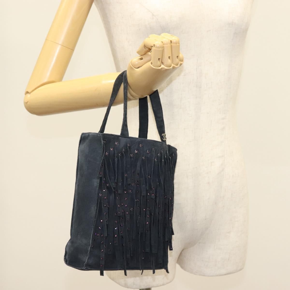 Chanel Chanel Vintage Fringe Tote Suede Size ONE SIZE - 15 Thumbnail