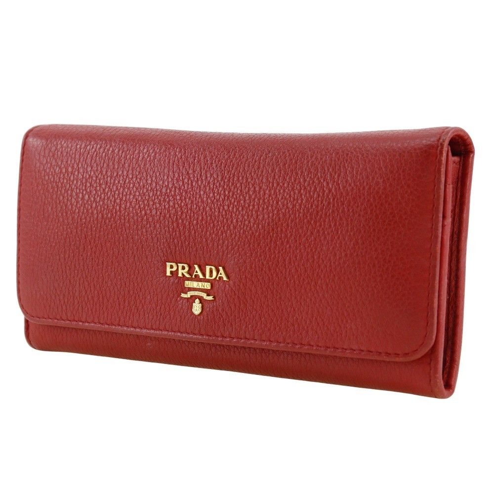 Prada Prada Continental Wallet Vitello Daino Size ONE SIZE - 2 Thumbnail