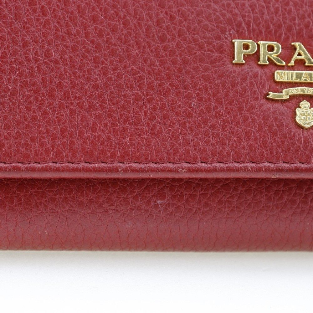 Prada Prada Continental Wallet Vitello Daino Size ONE SIZE - 9 Thumbnail
