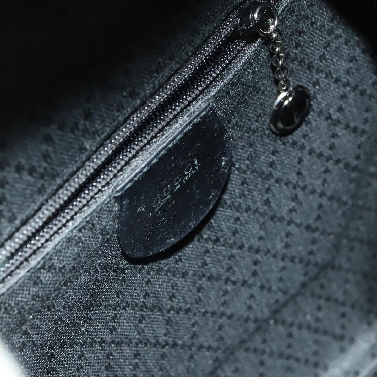 Gucci Gucci Vintage Bamboo Backpack Nylon and Patent Leather Size ONE SIZE - 6 Thumbnail