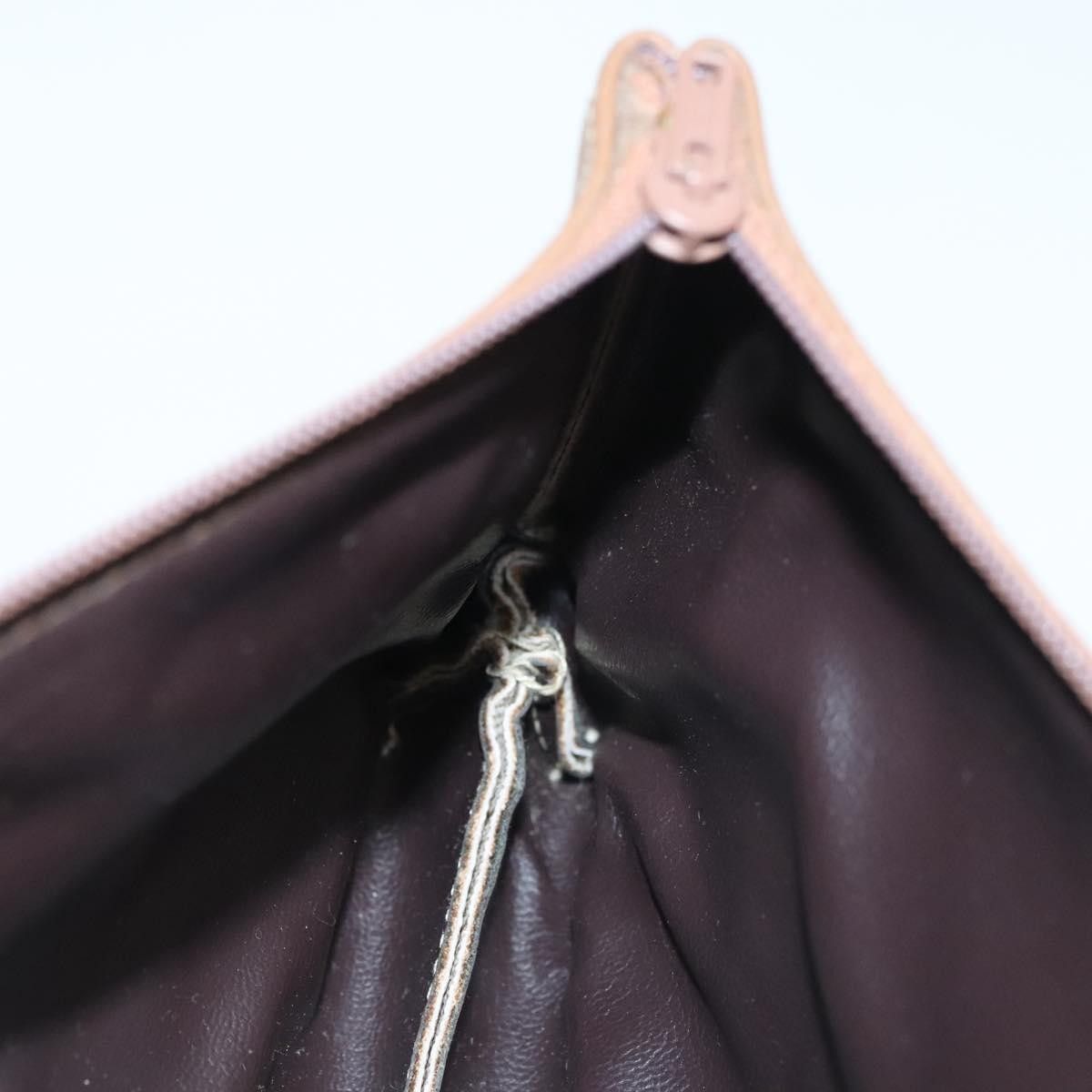 Dior Christian Dior Vintage Honeycomb Zip Pouch Coated Canvas Size ONE SIZE - 11 Thumbnail