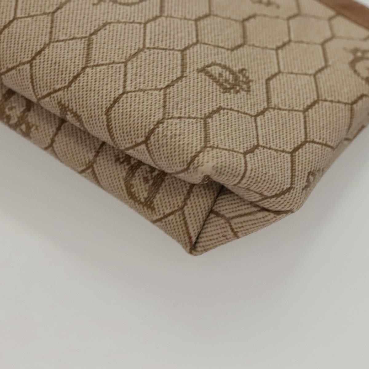 Dior Christian Dior Vintage Honeycomb Zip Pouch Coated Canvas Size ONE SIZE - 14 Thumbnail