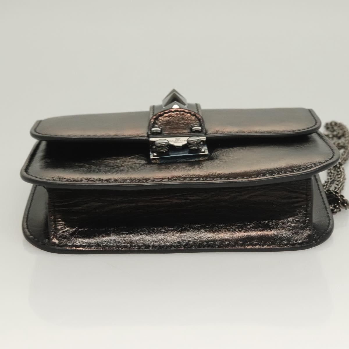 Valentino Valentino Garavani Glam Lock Shoulder Bag Leather Size ONE SIZE - 15 Thumbnail