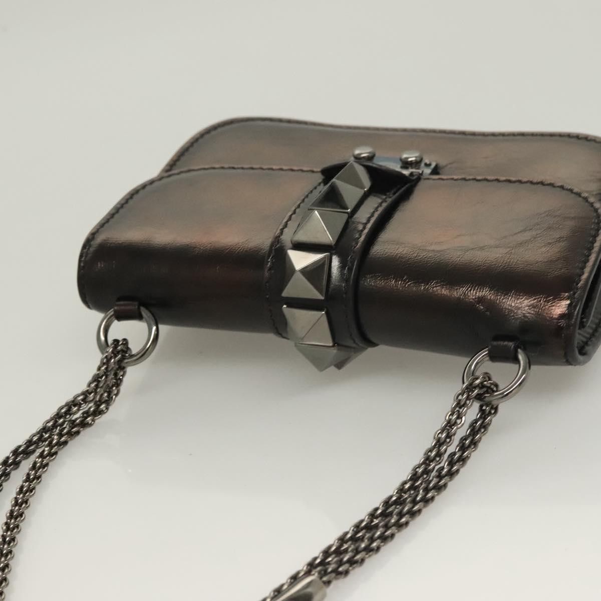 Valentino Valentino Garavani Glam Lock Shoulder Bag Leather Size ONE SIZE - 16 Thumbnail