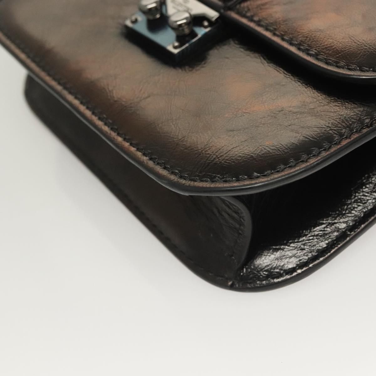 Valentino Valentino Garavani Glam Lock Shoulder Bag Leather Size ONE SIZE - 8 Thumbnail