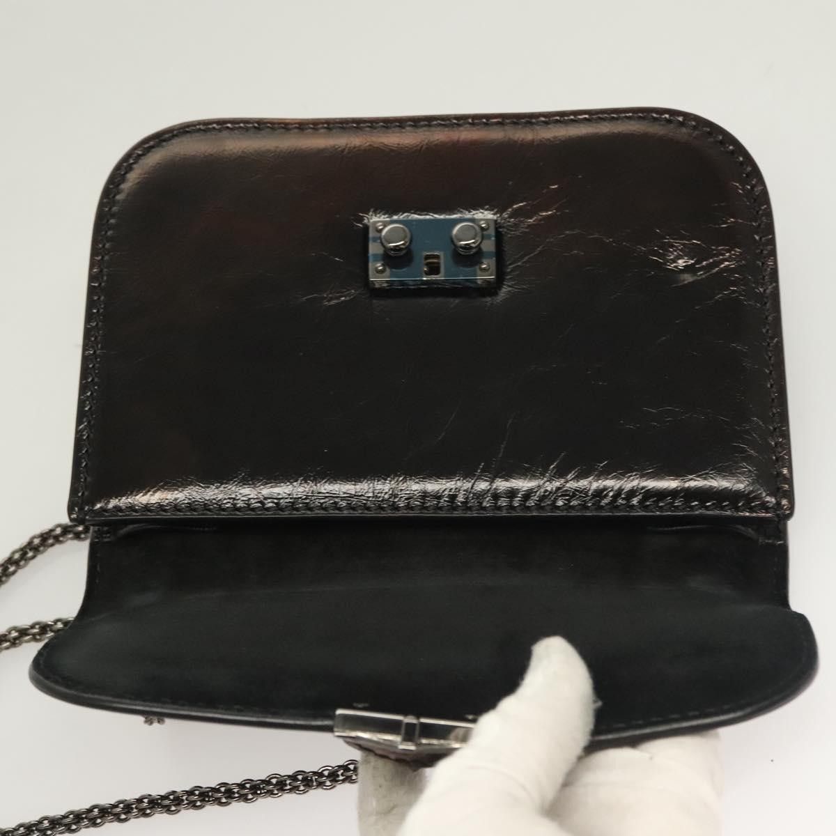 Valentino Valentino Garavani Glam Lock Shoulder Bag Leather Size ONE SIZE - 19 Thumbnail
