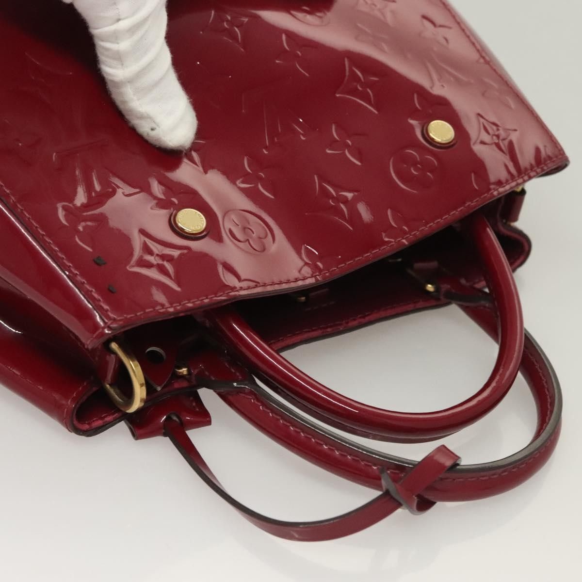 Louis Vuitton Louis Vuitton Montaigne Handbag Monogram Vernis Size ONE SIZE - 18 Thumbnail