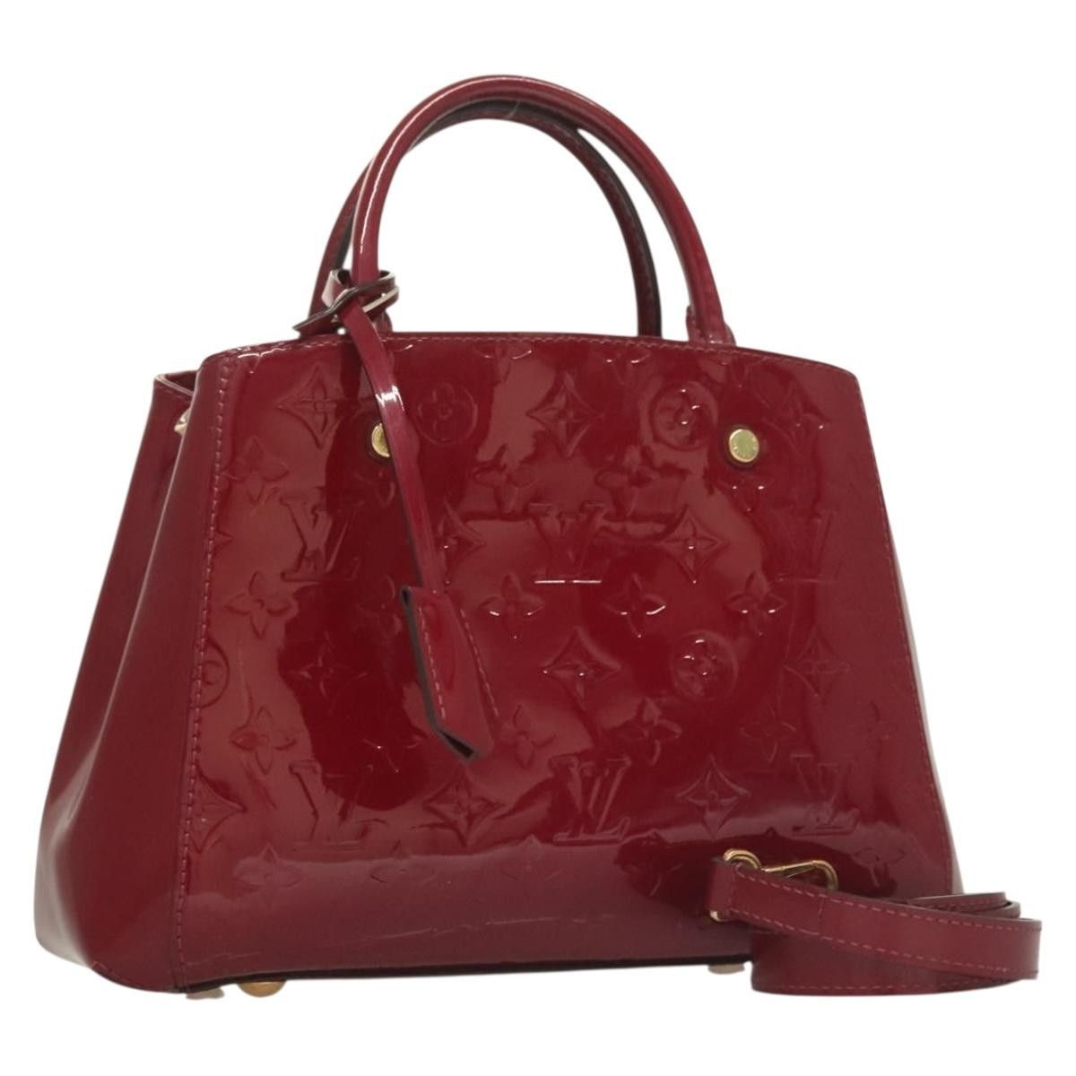 Louis Vuitton Louis Vuitton Montaigne Handbag Monogram Vernis Size ONE SIZE - 14 Thumbnail