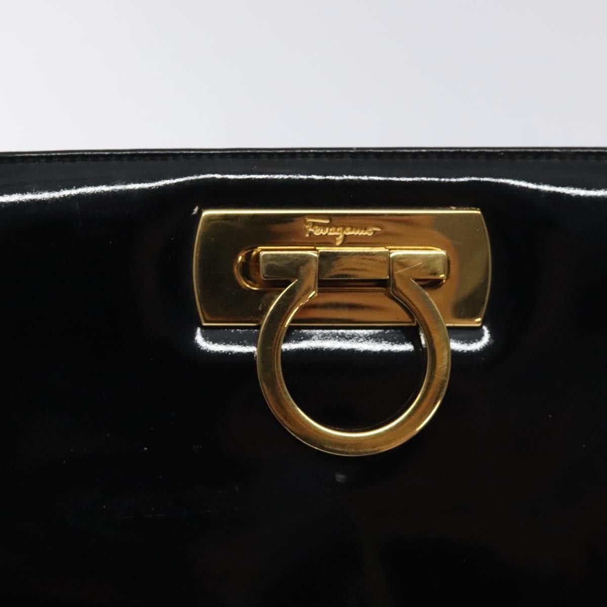 Salvatore Ferragamo Salvatore Ferragamo Vintage Gancini Chain Shoulder Bag Leather Size ONE SIZE - 12 Thumbnail