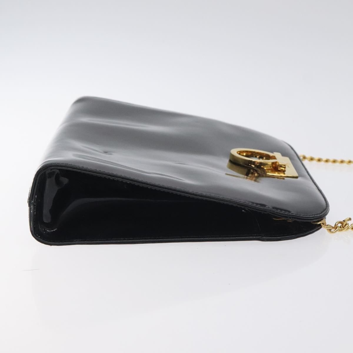 Salvatore Ferragamo Salvatore Ferragamo Vintage Gancini Chain Shoulder Bag Leather Size ONE SIZE - 3 Thumbnail