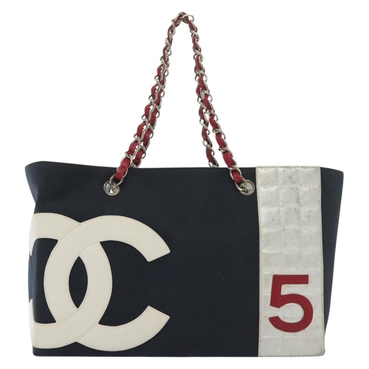 Chanel Chanel No.5 Tote Canvas and Leather Size ONE SIZE - 19 Thumbnail
