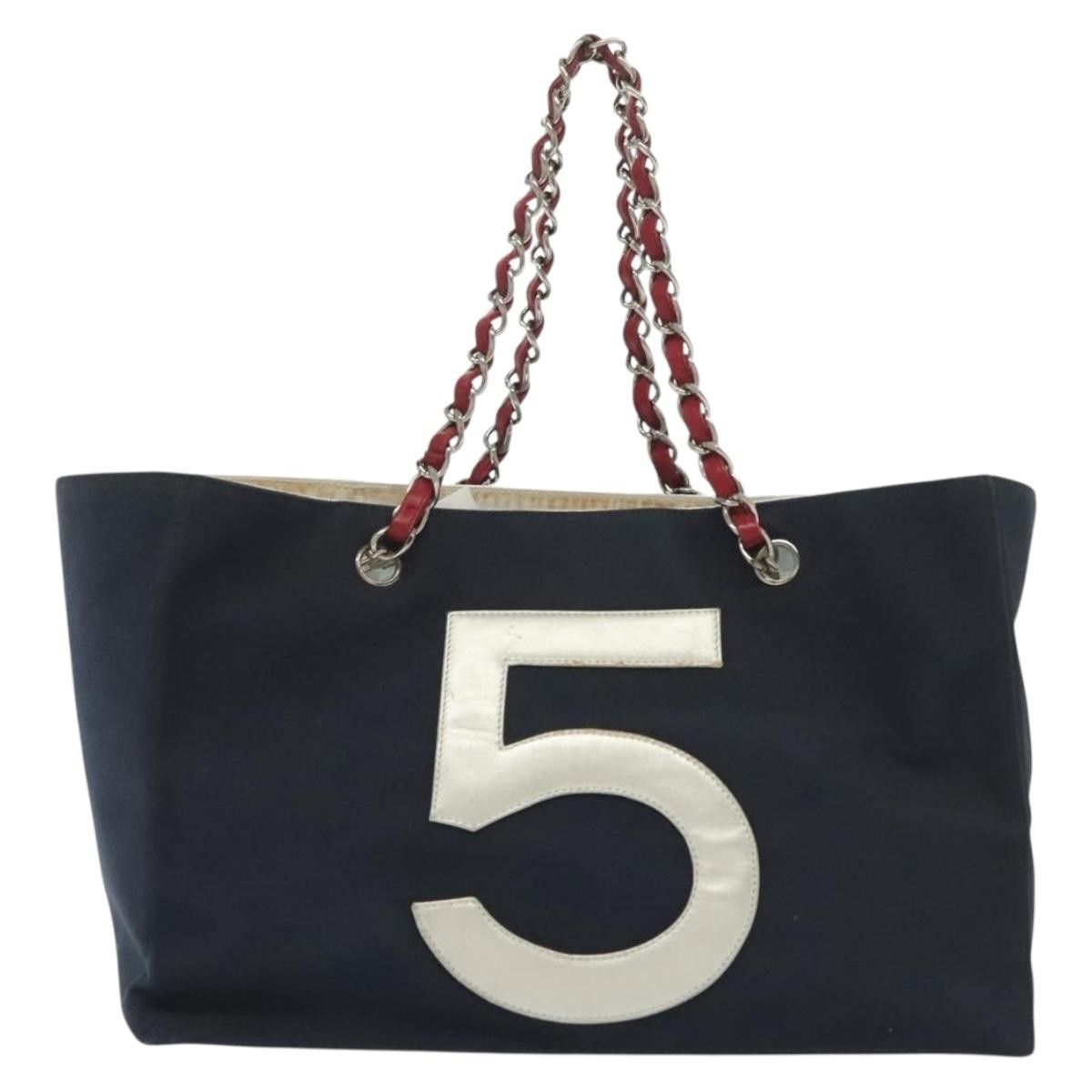 Chanel Chanel No.5 Tote Canvas and Leather Size ONE SIZE - 2 Thumbnail