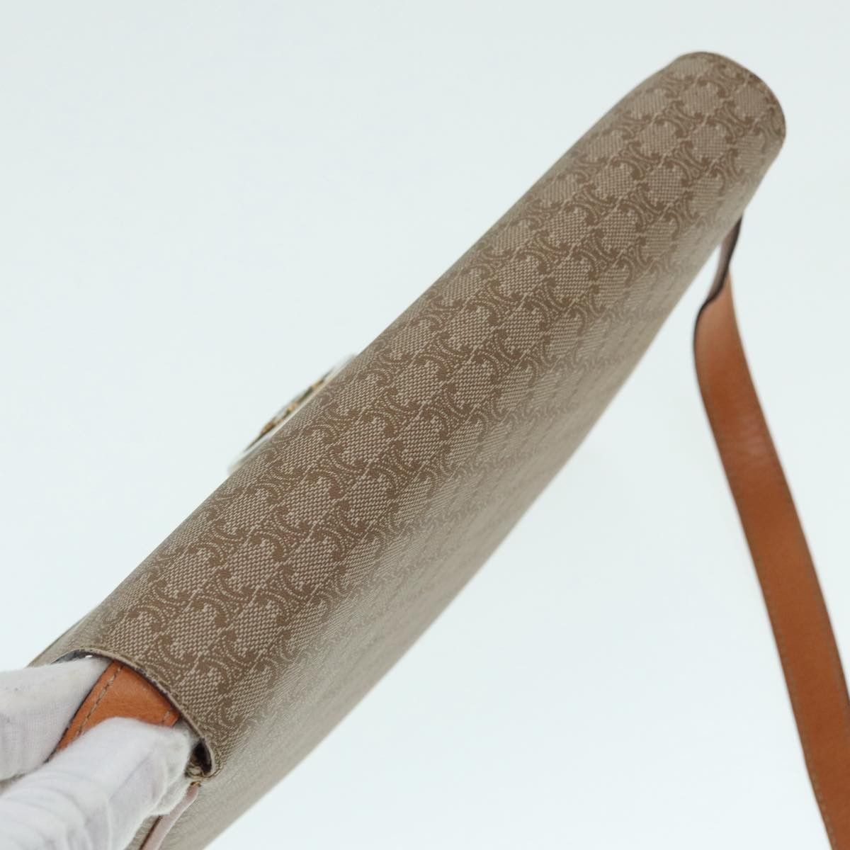 Celine Celine Vintage Macadam Shoulder Bag Canvas Size ONE SIZE - 6 Thumbnail