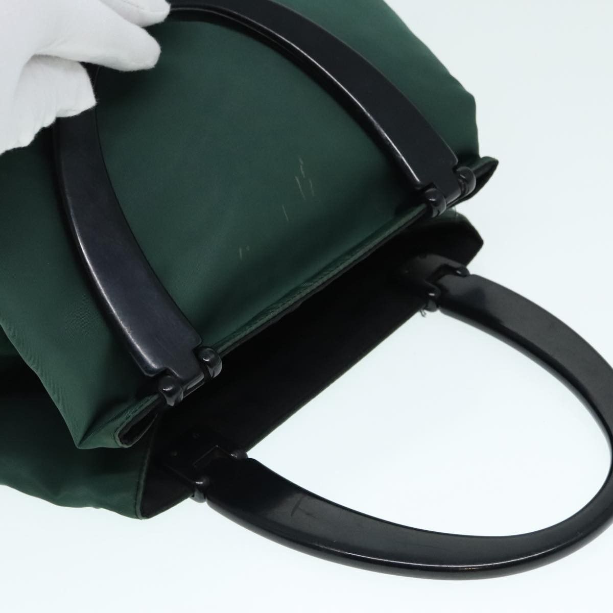Prada Prada Grommet Lock Flap Chain Shoulder Bag Leather Size ONE SIZE - 6 Thumbnail