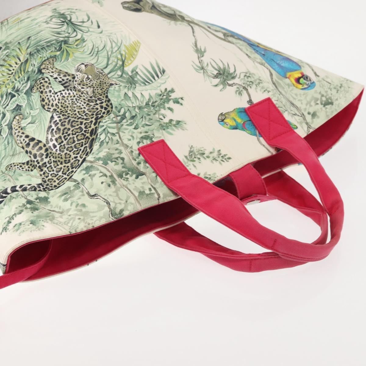 Hermes Hermes Panier De Plage Handbag Printed Canvas Size ONE SIZE - 14 Thumbnail