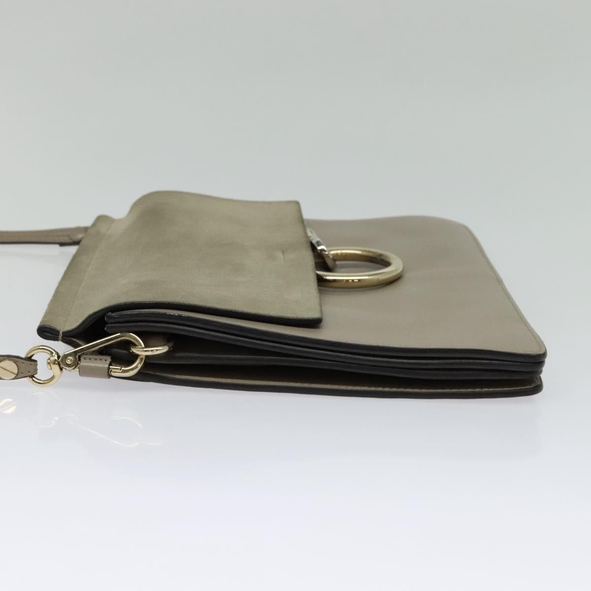 Chloe Chloe Faye Shoulder Bag Leather and Suede Size ONE SIZE - 3 Thumbnail