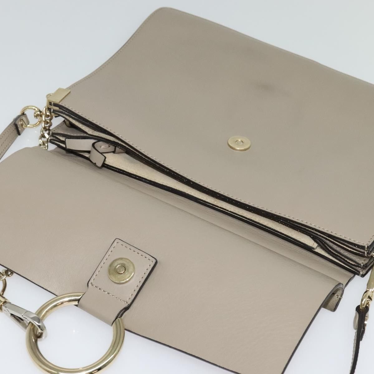 Chloe Chloe Faye Shoulder Bag Leather and Suede Size ONE SIZE - 18 Thumbnail