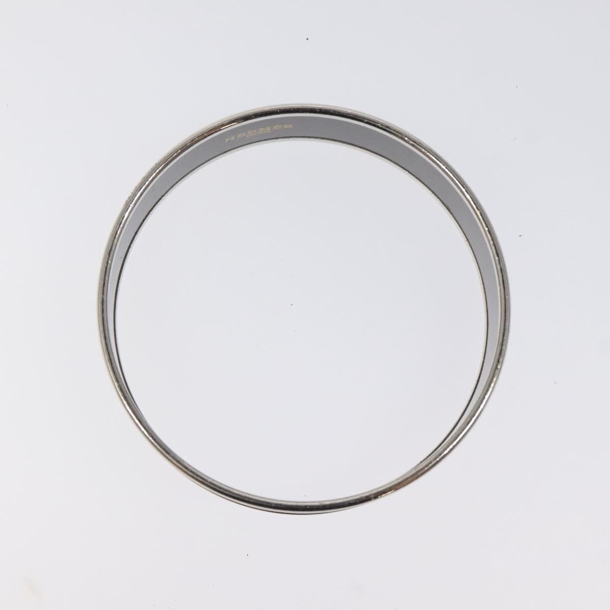 Hermes Hermes Vintage Bangle Bracelet Metal with Leather Size ONE SIZE - 3 Thumbnail