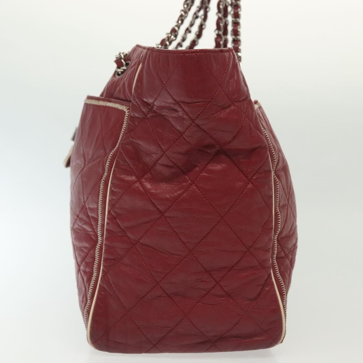 Chanel Chanel Vintage Reissue Chain Shopping Tote Leather Size ONE SIZE - 3 Thumbnail