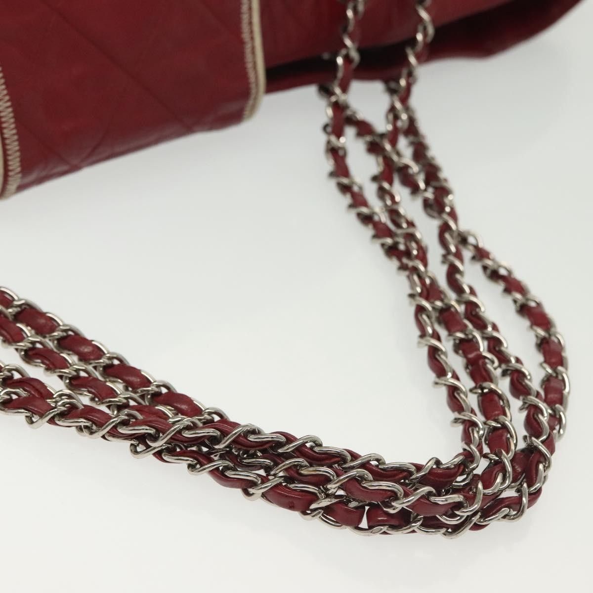 Chanel Chanel Vintage Reissue Chain Shopping Tote Leather Size ONE SIZE - 16 Thumbnail