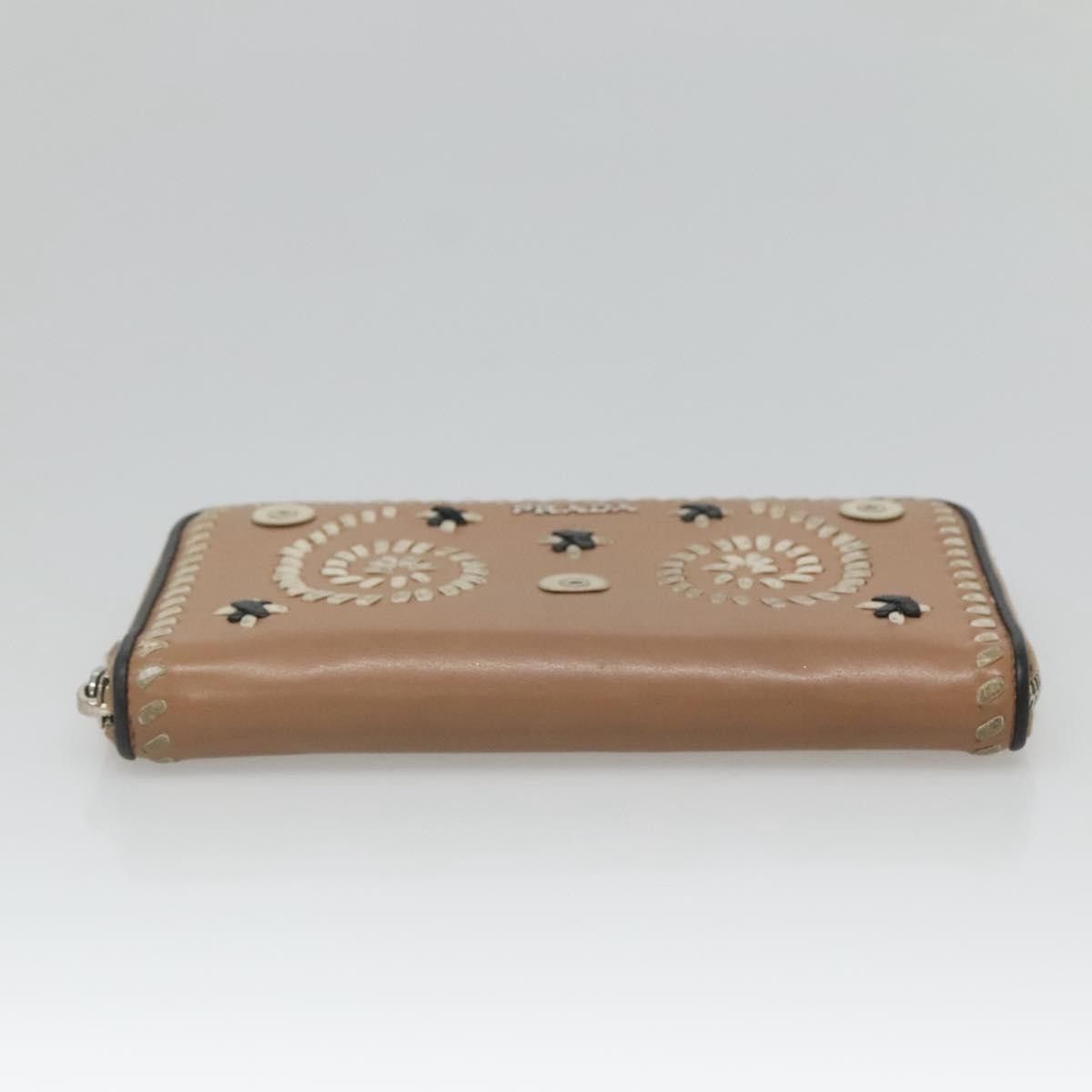 Prada Prada Continental Wallet Saffiano Leather Size ONE SIZE - 6 Thumbnail