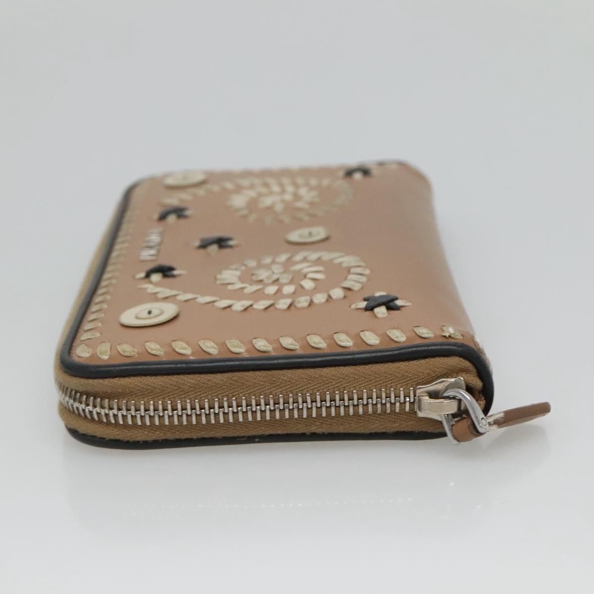 Prada Prada Continental Wallet Saffiano Leather Size ONE SIZE - 3 Thumbnail