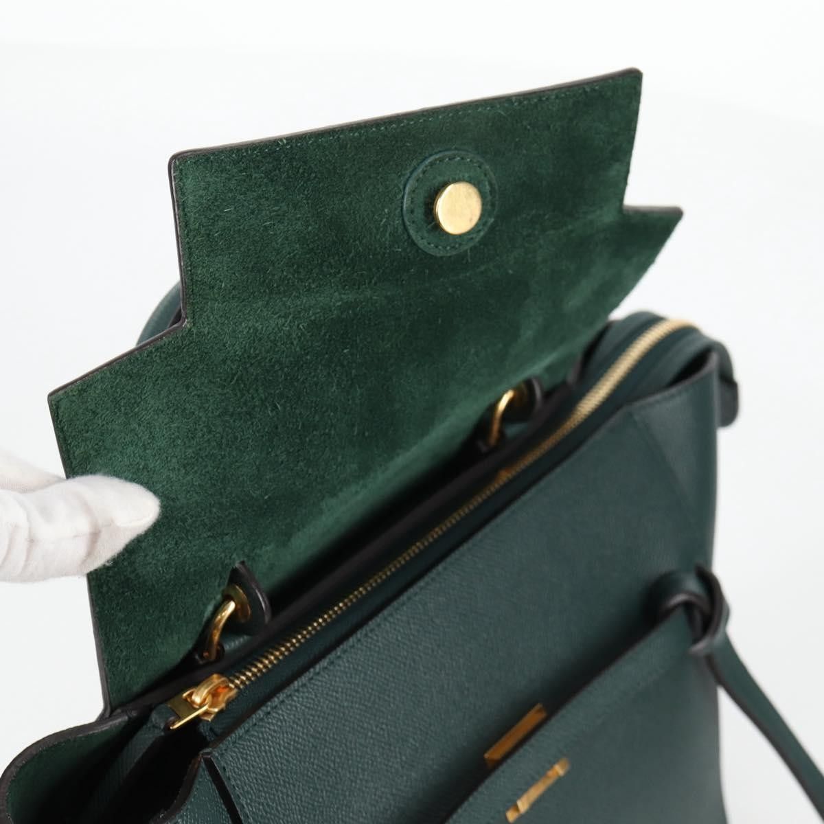 Celine Celine Belt Bag Textured Leather Size ONE SIZE - 18 Thumbnail