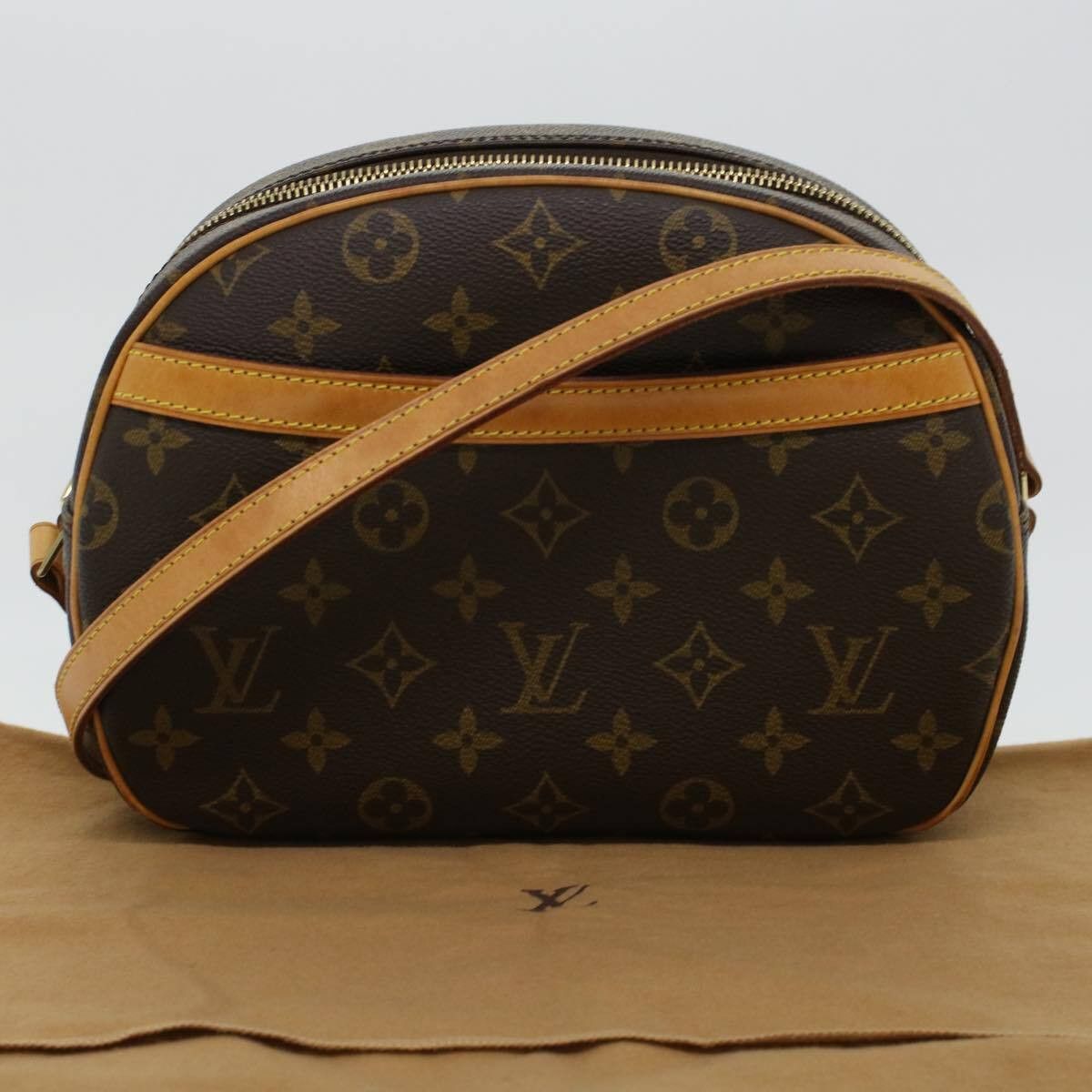 Louis Vuitton Louis Vuitton Blois Handbag Monogram Canvas Size ONE SIZE - 14 Thumbnail