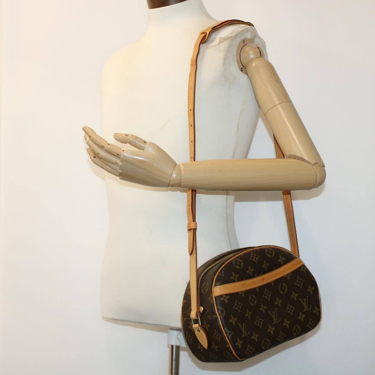 Louis Vuitton Louis Vuitton Blois Handbag Monogram Canvas Size ONE SIZE - 15 Thumbnail