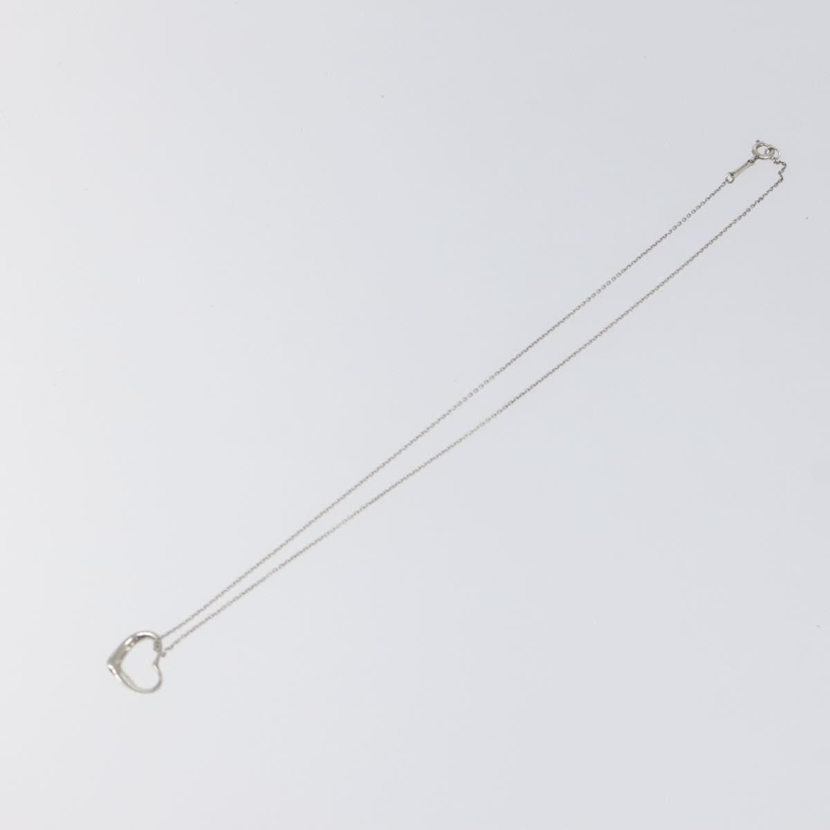 Tiffany & Co. Tiffany & Co. Elsa Peretti Open Heart Pendant Necklace Sterling Silver Size ONE SIZE - 2 Thumbnail