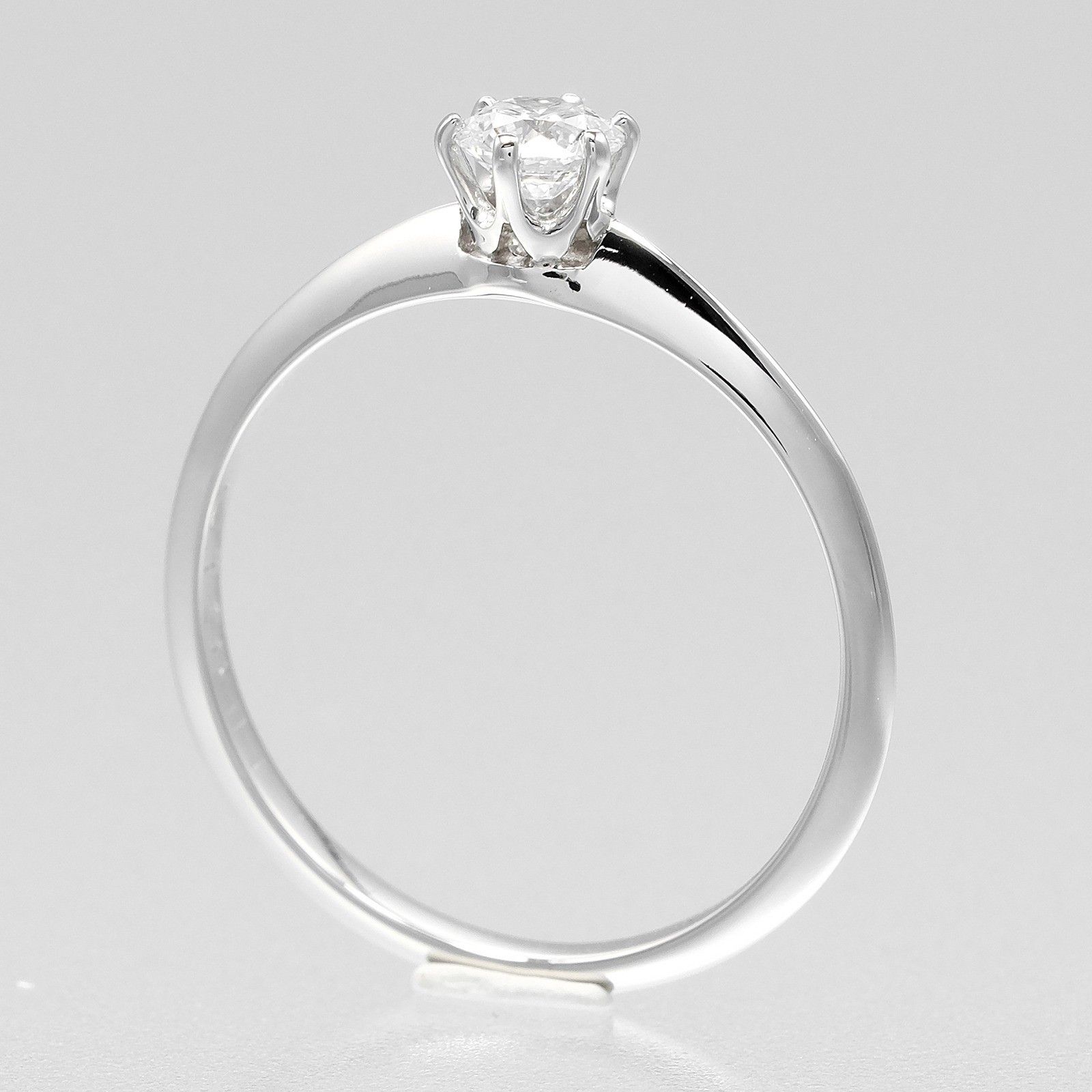 Tiffany & Co. Tiffany & Co. Tiffany Setting Solitaire Ring Platinum with Diamond Size ONE SIZE - 2 Thumbnail