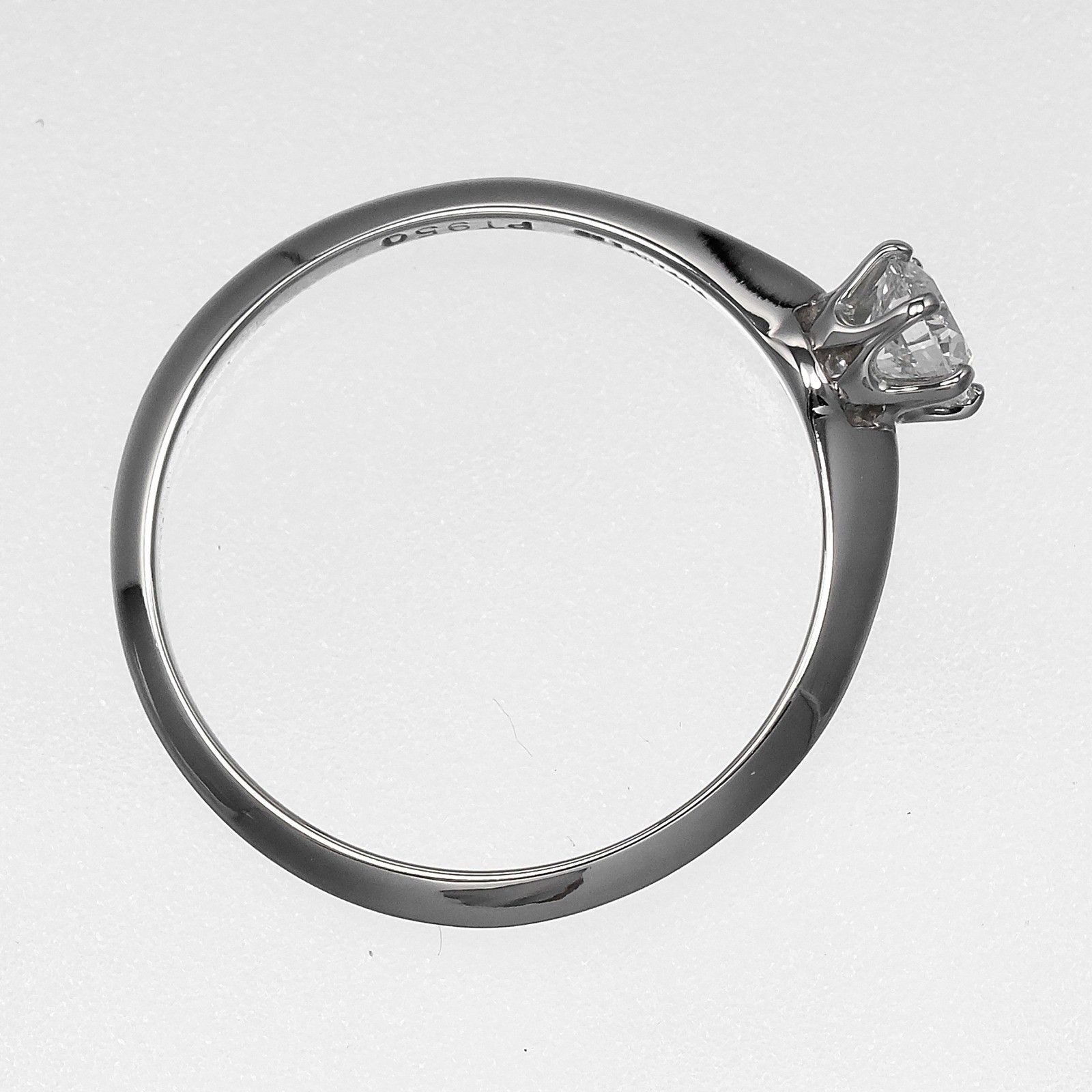 Tiffany & Co. Tiffany & Co. Tiffany Setting Solitaire Ring Platinum with Diamond Size ONE SIZE - 7 Thumbnail