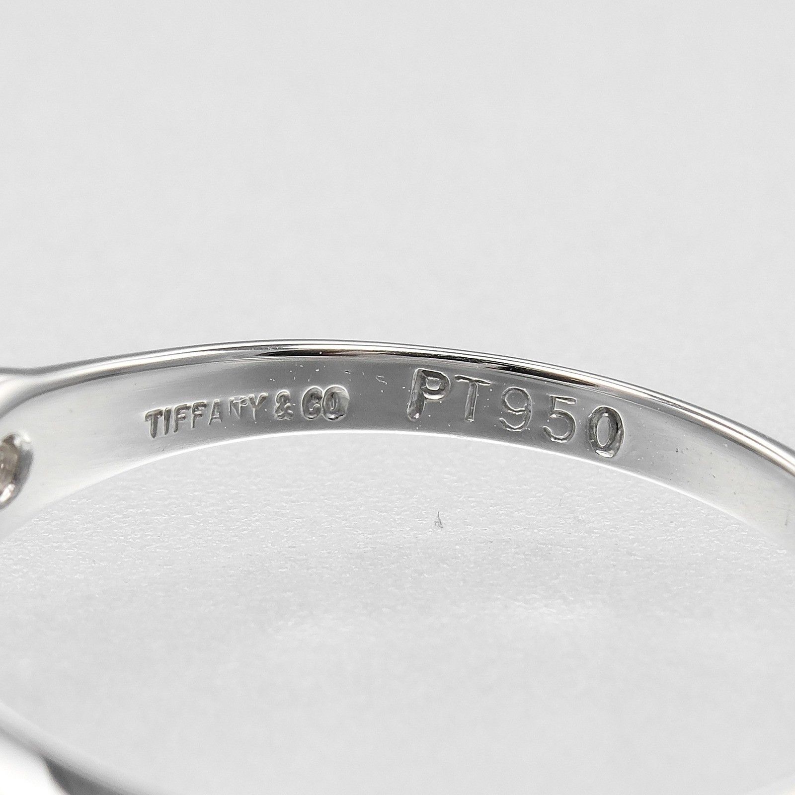 Tiffany & Co. Tiffany & Co. Tiffany Setting Solitaire Ring Platinum with Diamond Size ONE SIZE - 9 Thumbnail