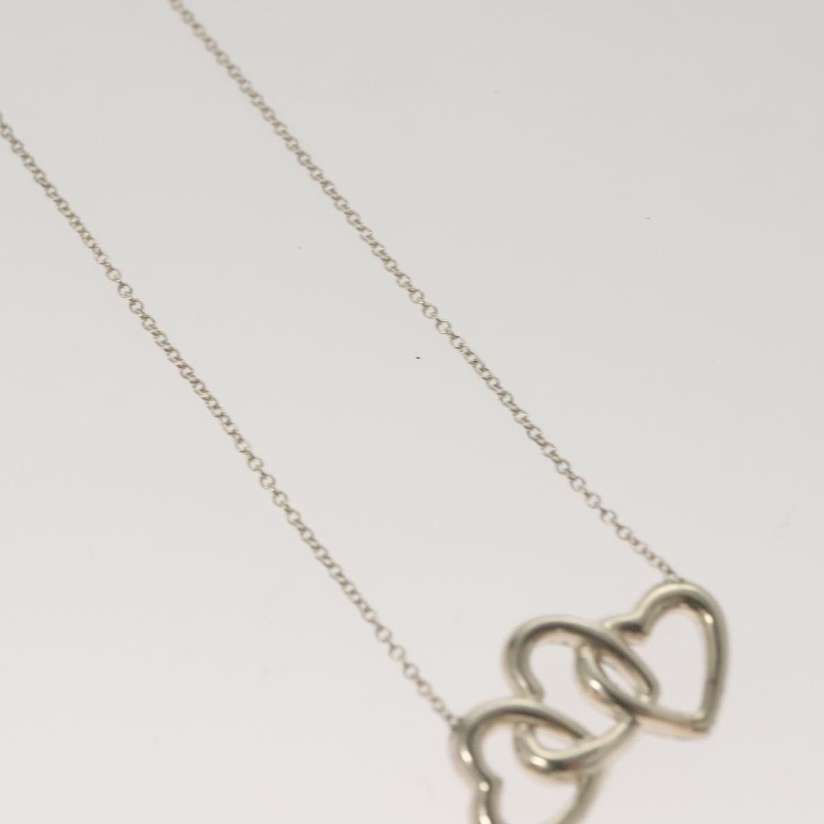 Tiffany & Co. Tiffany & Co. Triple Heart Pendant Necklace Sterling Silver Size ONE SIZE - 10 Thumbnail