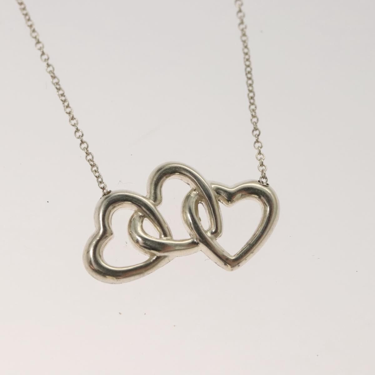 Tiffany & Co. Tiffany & Co. Triple Heart Pendant Necklace Sterling Silver Size ONE SIZE - 3 Thumbnail