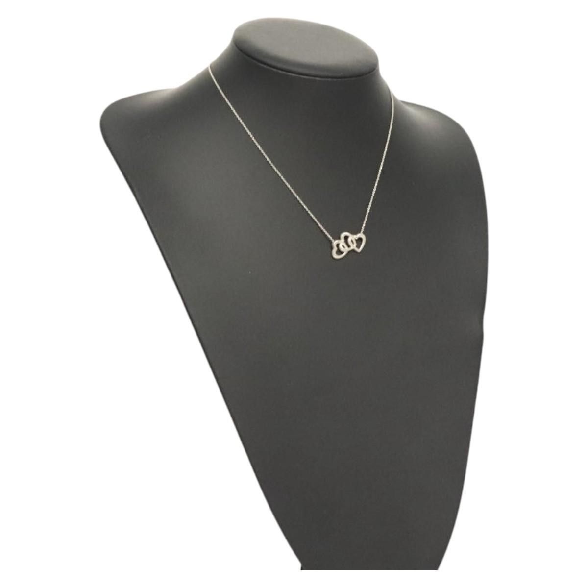 Tiffany & Co. Tiffany & Co. Triple Heart Pendant Necklace Sterling Silver Size ONE SIZE - 9 Thumbnail