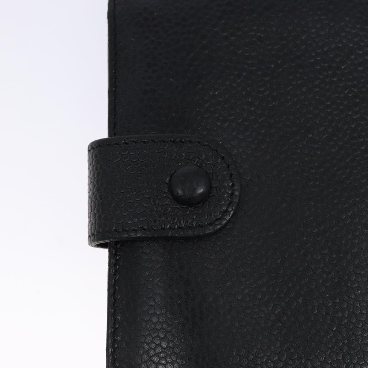 Chanel Chanel CC Bifold Wallet Quilted Caviar Size ONE SIZE - 18 Thumbnail