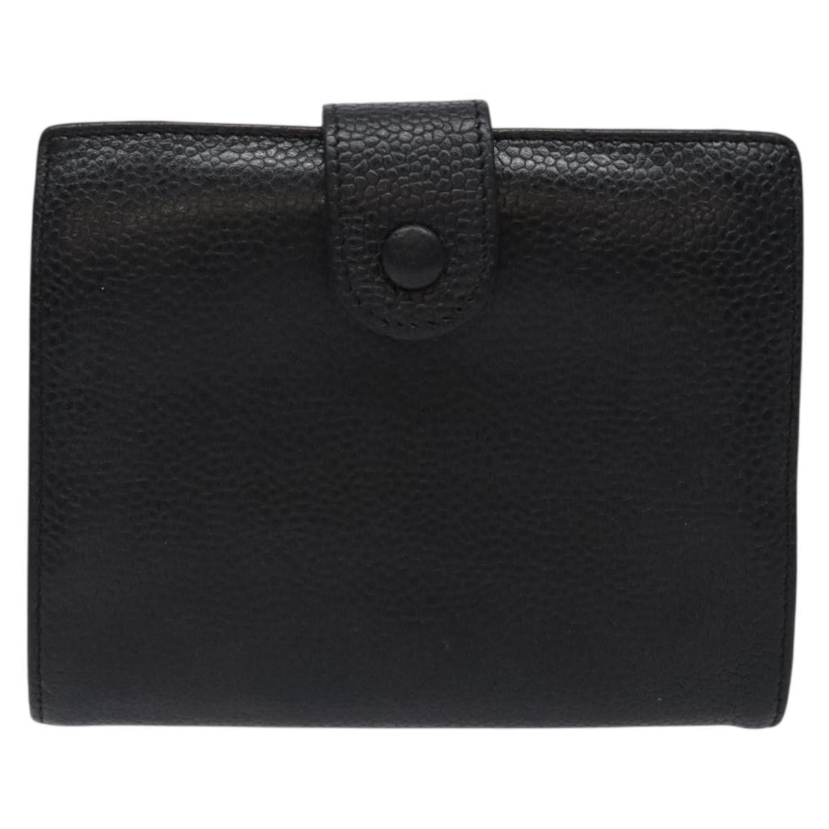 Chanel Chanel CC Bifold Wallet Quilted Caviar Size ONE SIZE - 2 Thumbnail