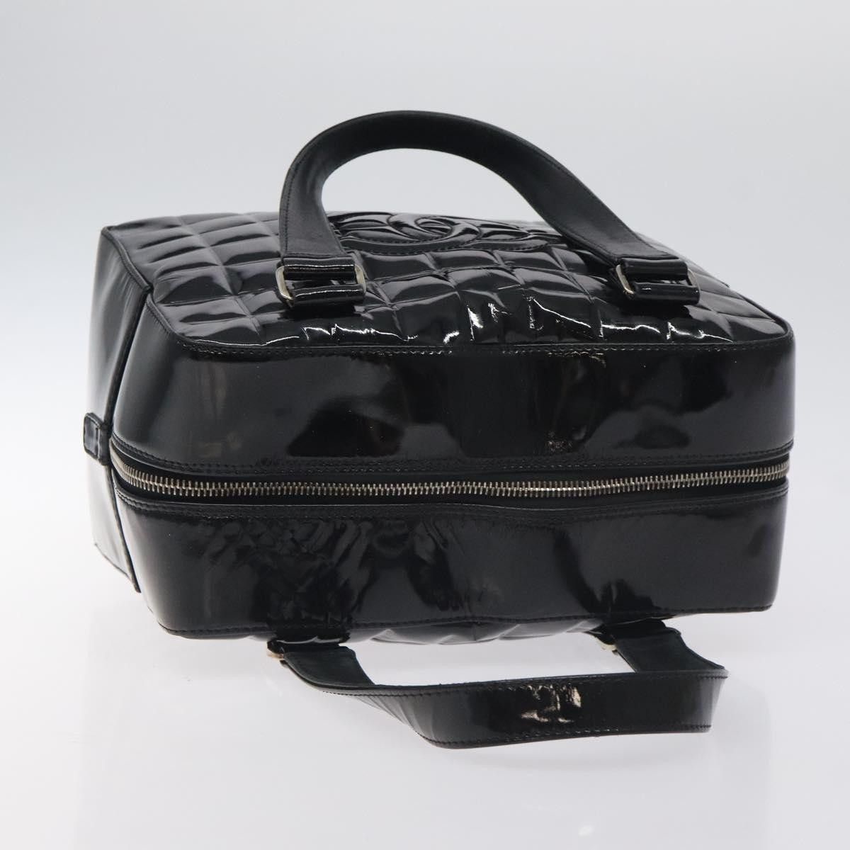 Chanel Chanel Chocolate Bar CC Bowler Bag Quilted Patent Size ONE SIZE - 15 Thumbnail