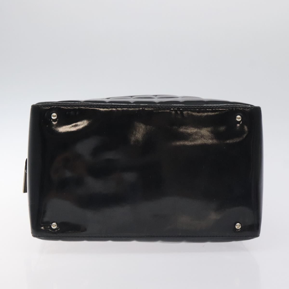 Chanel Chanel Chocolate Bar CC Bowler Bag Quilted Patent Size ONE SIZE - 17 Thumbnail
