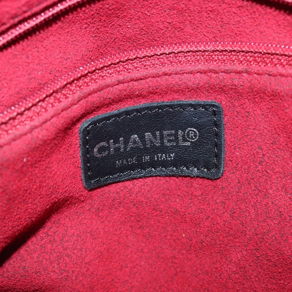 Chanel Chanel Chocolate Bar CC Bowler Bag Quilted Patent Size ONE SIZE - 6 Thumbnail