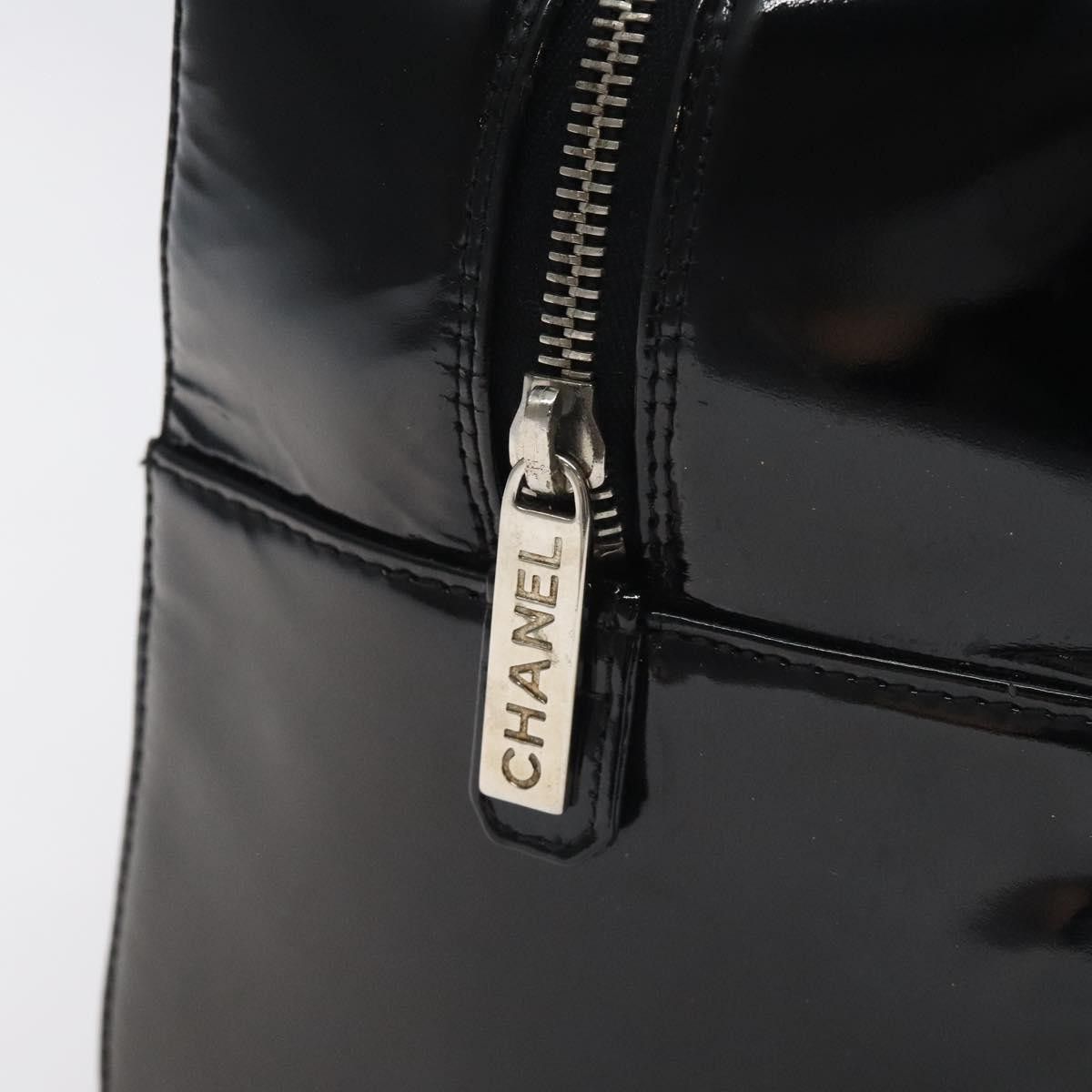 Chanel Chanel Chocolate Bar CC Bowler Bag Quilted Patent Size ONE SIZE - 13 Thumbnail