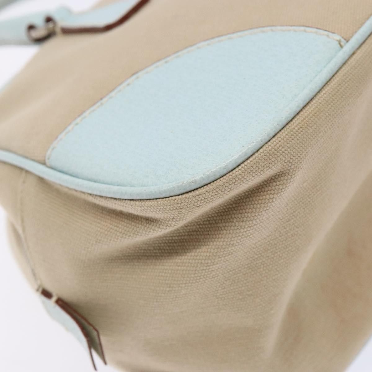 Prada Prada Bauletto Bag Canvas with Leather Size ONE SIZE - 10 Thumbnail