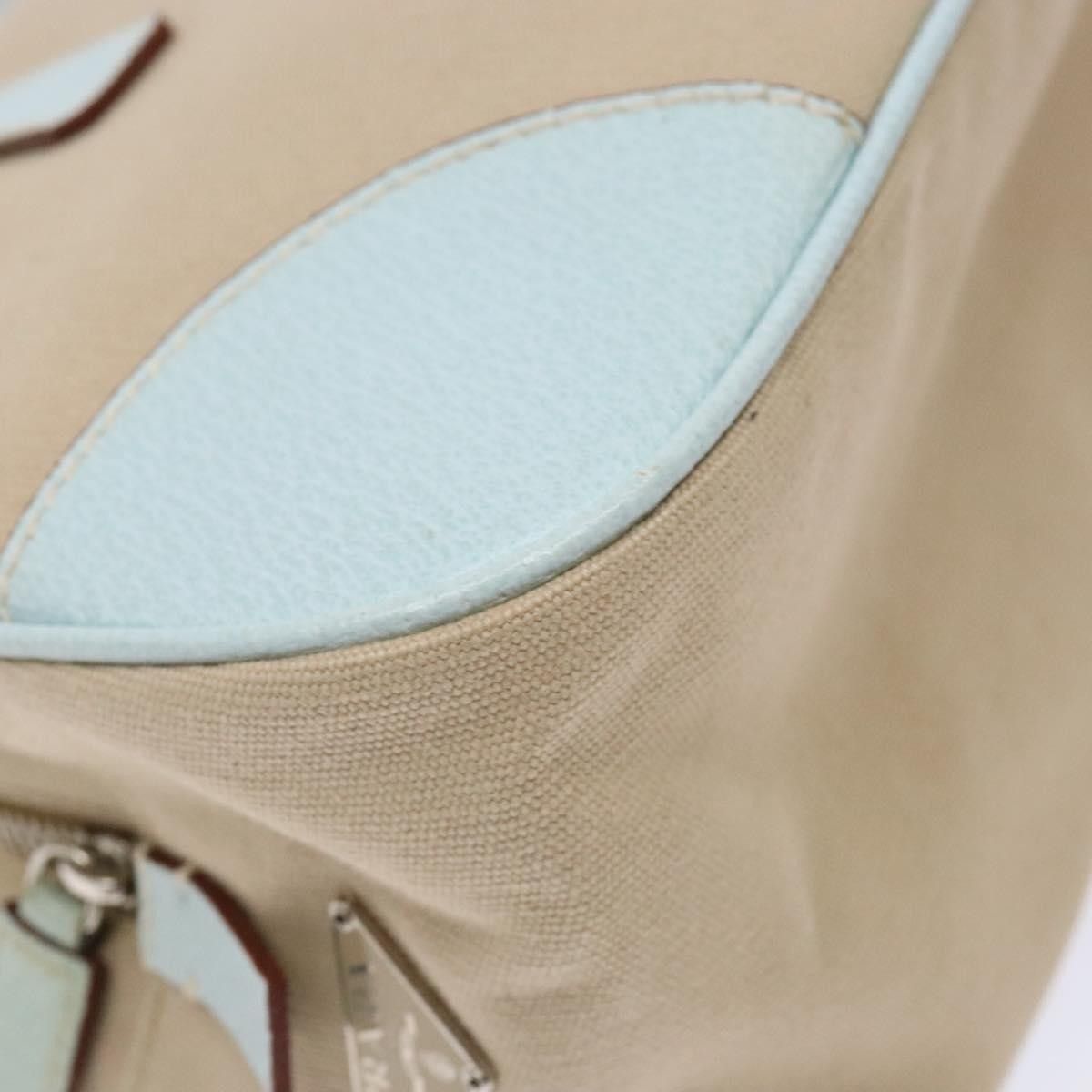Prada Prada Bauletto Bag Canvas with Leather Size ONE SIZE - 12 Thumbnail